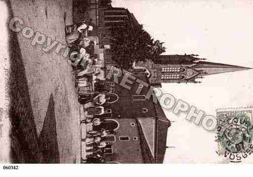 Ville de JUVAINCOURT, carte postale ancienne Ville de JUVAINCOURT, carte postale ancienne