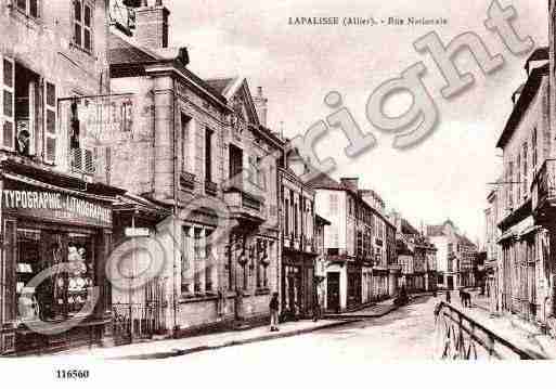 Ville de LAPALISSE, carte postale ancienne