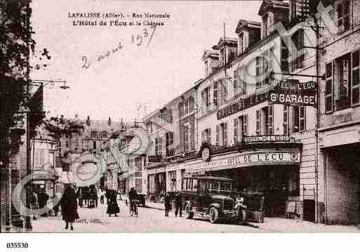 Ville de LAPALISSE, carte postale ancienne