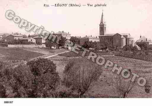 Ville de LEGNY, carte postale ancienne