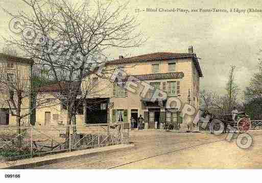 Ville de LEGNY, carte postale ancienne