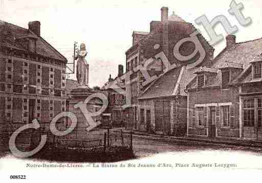 Ville de LIESSE, carte postale ancienne