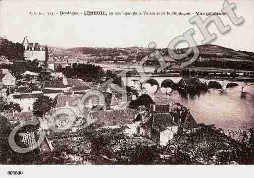 Ville de LIMEUIL, carte postale ancienne