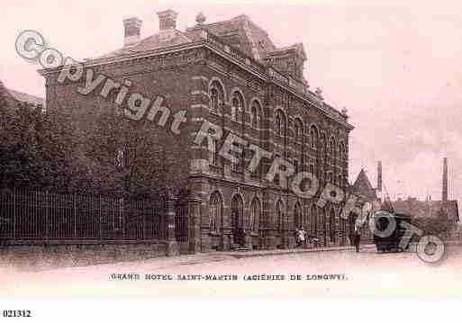 Ville de LONGWY, carte postale ancienne