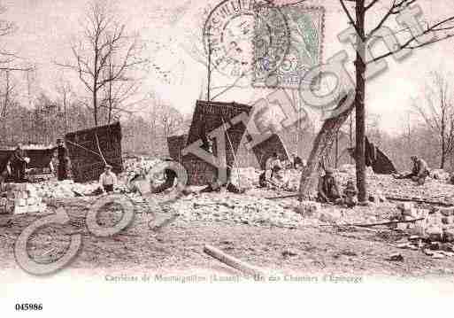 Ville de LOUANVILLEGRUISFONTAINE, carte postale ancienne