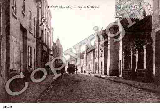 Ville de MASSY, carte postale ancienne