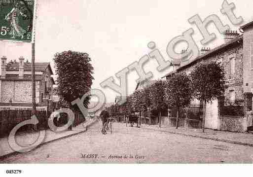 Ville de MASSY, carte postale ancienne