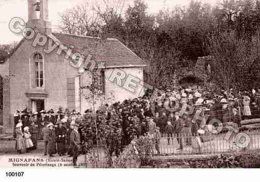 Ville de MIGNAFANS, carte postale ancienne