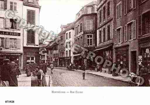 Ville de MONTBELIARD, carte postale ancienne