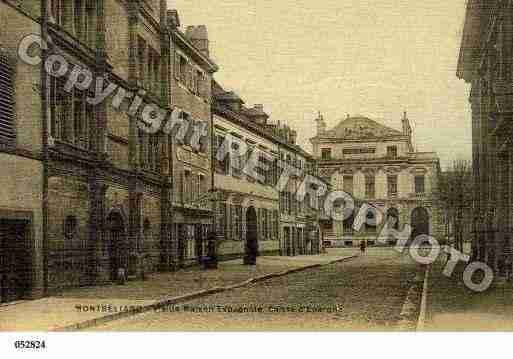 Ville de MONTBELIARD, carte postale ancienne