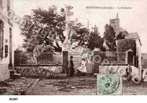 Ville de MONTOIRDEBRETAGNE, carte postale ancienne