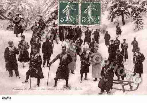 Ville de MOREZ, carte postale ancienne