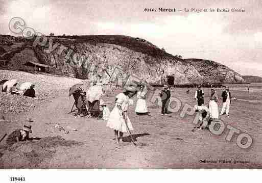 Ville de MORGAT, carte postale ancienne