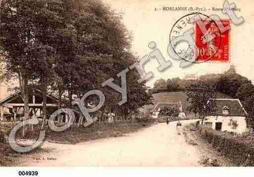 Ville de MORLANNE, carte postale ancienne
