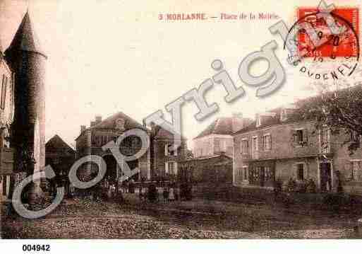 Ville de MORLANNE, carte postale ancienne