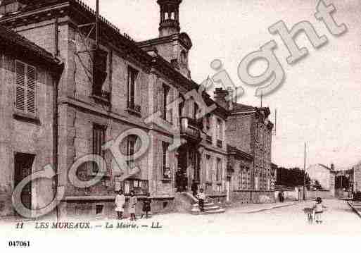 Ville de MUREAUX(LES), carte postale ancienne