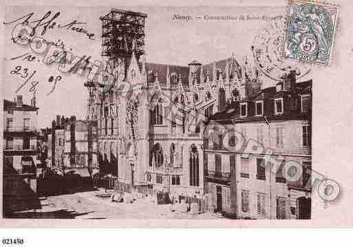 Ville de NANCY, carte postale ancienne