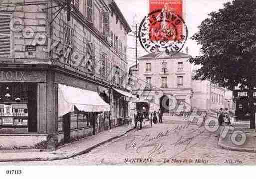 Ville de NANTERRE, carte postale ancienne