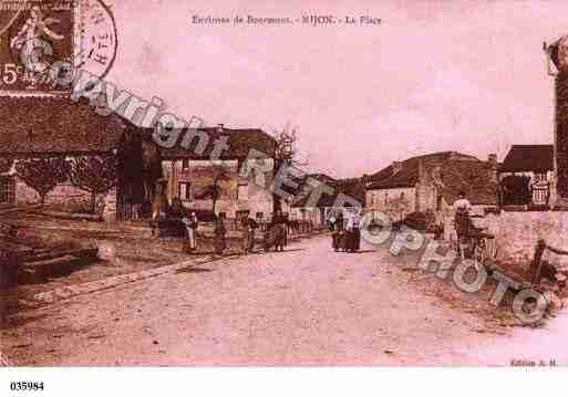 Ville de NIJON, carte postale ancienne