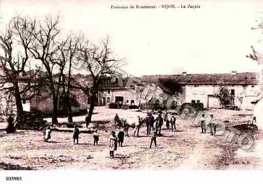 Ville de NIJON, carte postale ancienne