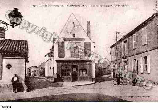 Ville de NOIRMOUTIERENL'ILE, carte postale ancienne