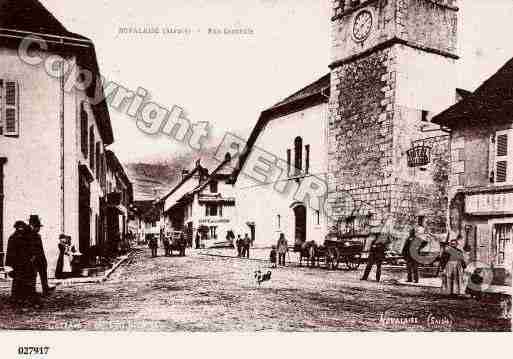 Ville de NOVALAISE, carte postale ancienne