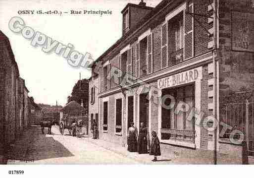 Ville de OSNY, carte postale ancienne