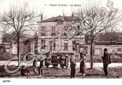 Ville de OSNY, carte postale ancienne