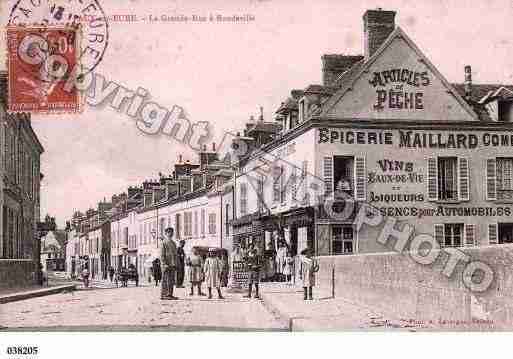 Ville de PACYSUREURE, carte postale ancienne