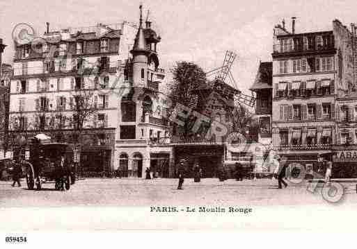 Ville de PARIS18, carte postale ancienne