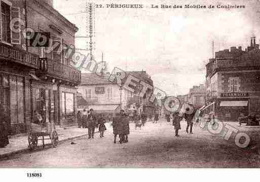 Ville de PERIGUEUX, carte postale ancienne