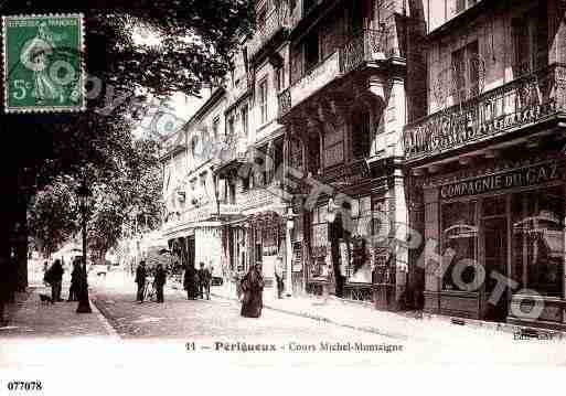 Ville de PERIGUEUX, carte postale ancienne