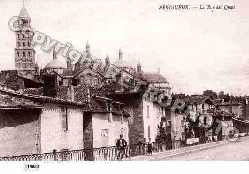 Ville de PERIGUEUX, carte postale ancienne