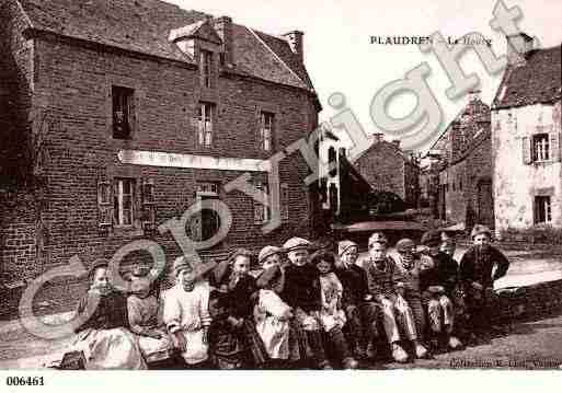 Ville de PLAUDREN, carte postale ancienne