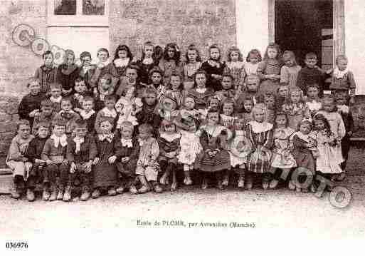 Ville de PLOMB, carte postale ancienne