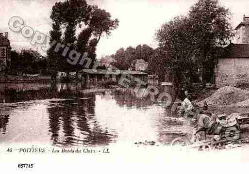 Ville de POITIERS, carte postale ancienne