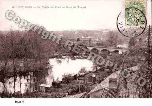 Ville de POITIERS, carte postale ancienne