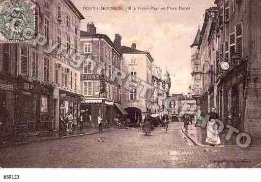 Ville de PONTAMOUSSON, carte postale ancienne