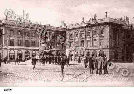 Ville de REIMS, carte postale ancienne