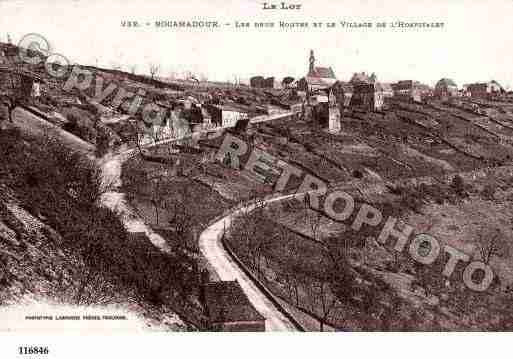 Ville de ROCAMADOUR, carte postale ancienne Ville de ROCAMADOUR, carte postale ancienne