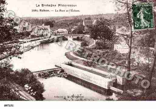 Ville de ROHAN, carte postale ancienne Ville de ROHAN, carte postale ancienne