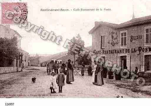 Ville de ROVILLEDEVANTBAYON, carte postale ancienne