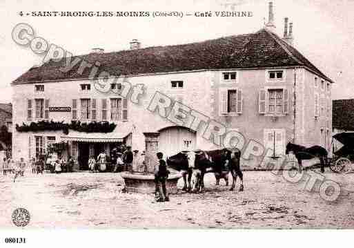 Ville de SAINTBROINLESMOINES, carte postale ancienne