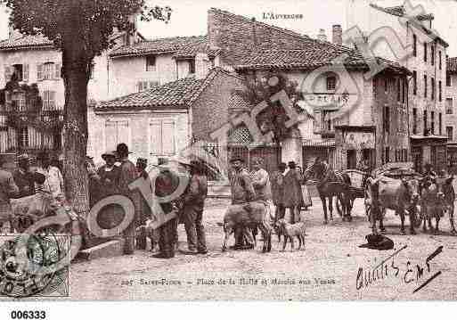 Ville de SAINTFLOUR, carte postale ancienne