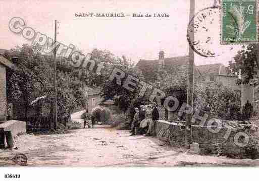 Ville de SAINTMAURICECOLOMBIER, carte postale ancienne