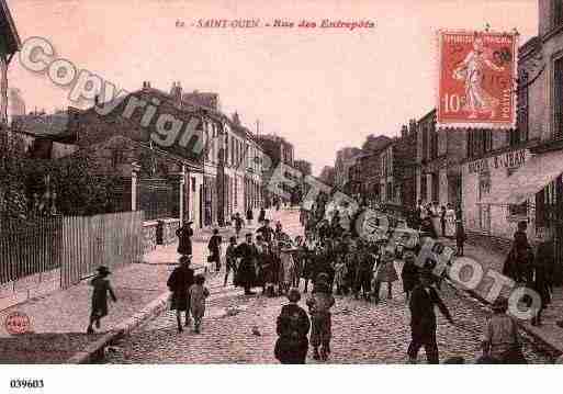 Ville de SAINTOUEN, carte postale ancienne