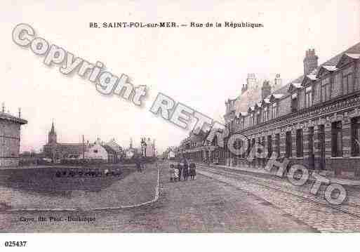 Ville de SAINTPOLSURMER, carte postale ancienne