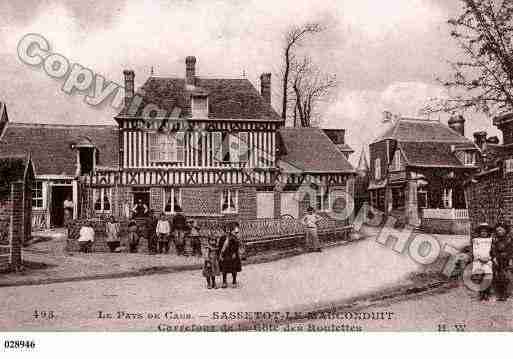 Ville de SASSETOTLEMAUCONDUIT, carte postale ancienne