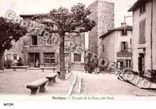 Ville de SAVIGNY, carte postale ancienne