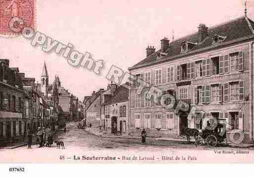 Ville de SOUTERRAINE(LA), carte postale ancienne